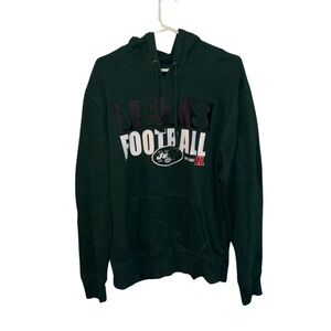 JETS 47 Green Football Pullover Hoodie | XL